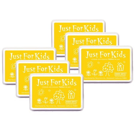 Hero Arts Just for Kids Ink Pad, Yellow, PK6 CS111